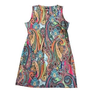Tommy Hilfiger Colorful Paisley Mini Dress